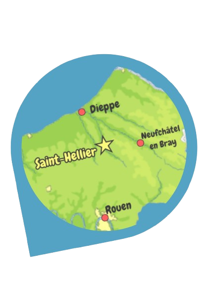 Carte de la zone d'intervention